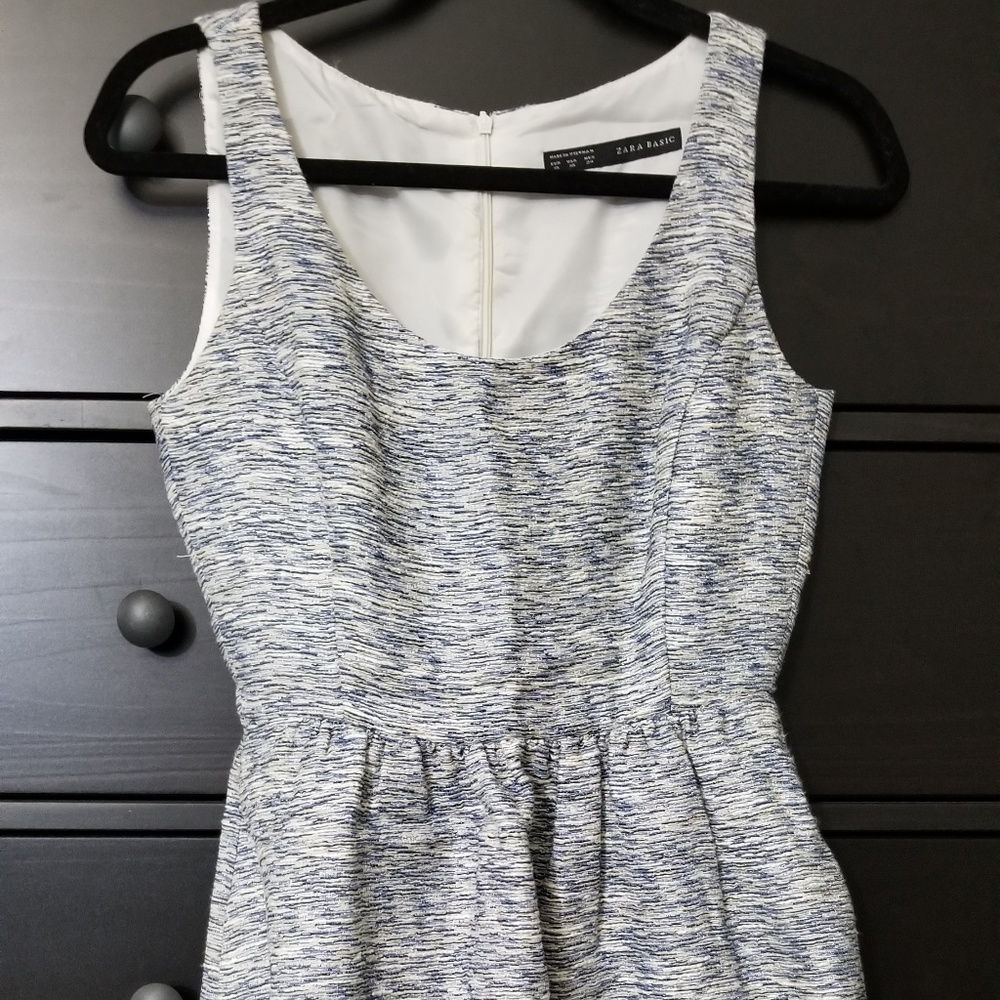 ZARA sleeveless fit & flare dress